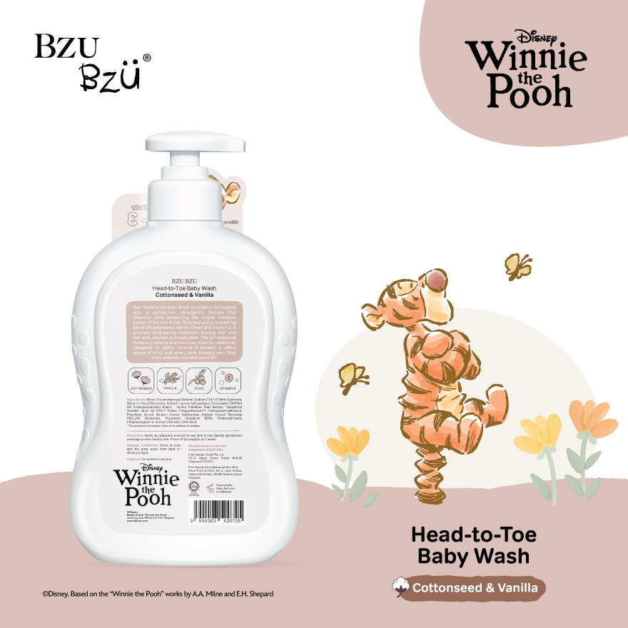 BZU BZU HTT COTTON SEED & VANILLA 600ML