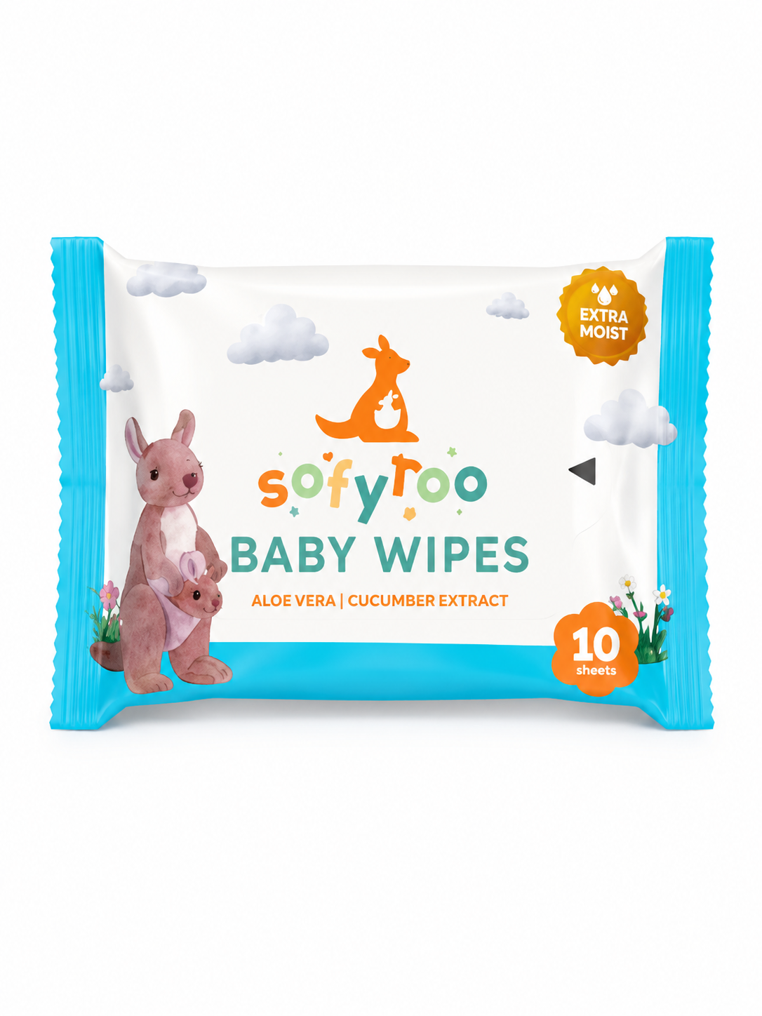 SOFYROO B.WIPES 10S EXTRA MOIST