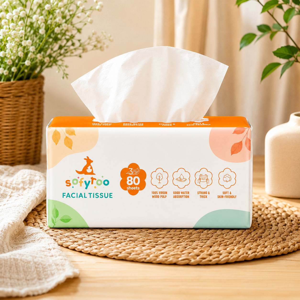 [CARTON BUNDLE SALE] SOFYROO TISSUE