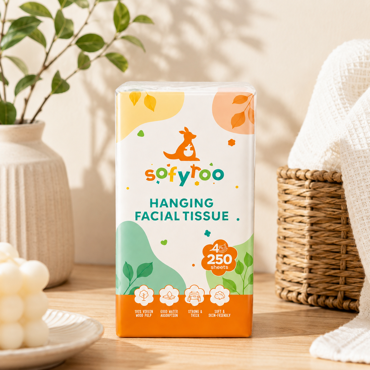 [CARTON BUNDLE SALE] SOFYROO TISSUE