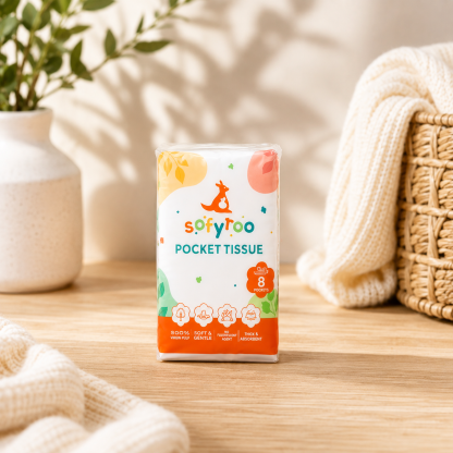 SOFYROO POCKET TISSUE 10X8S-3PLY
