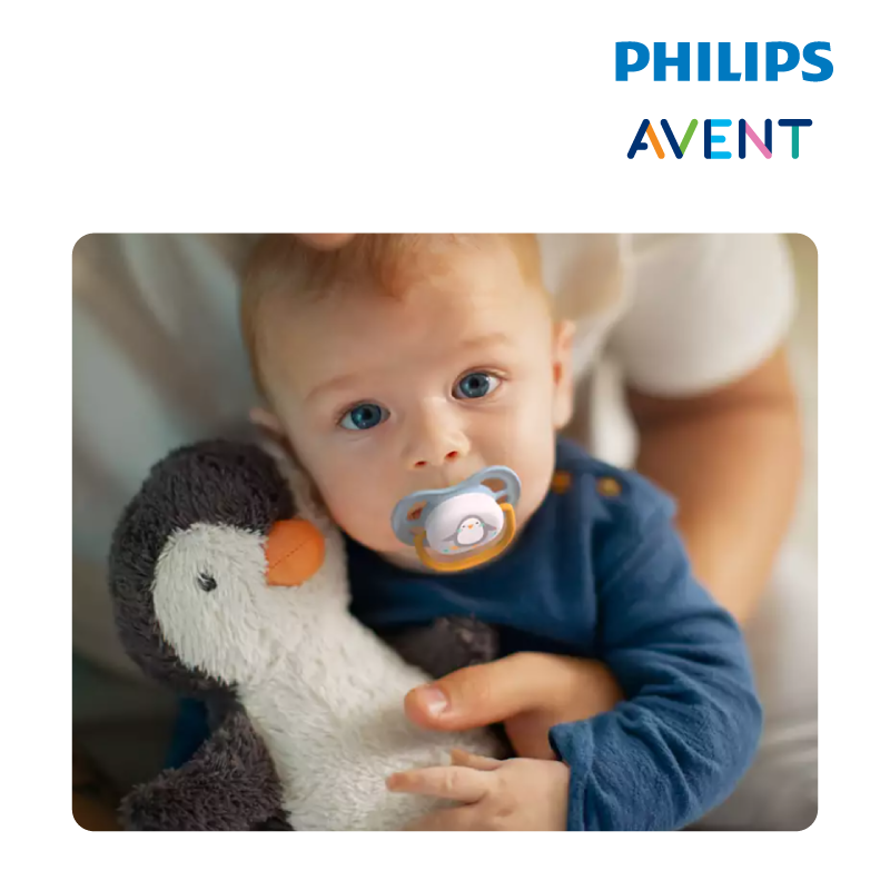Philips Avent Ultra Air Lime/Animal 0-6Months (Elephant and Penguin) - Boy(33308005)
