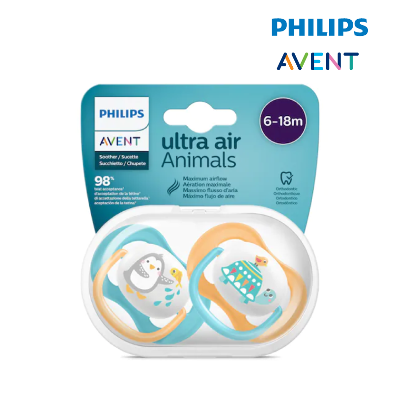 Philips Avent Ultra Air Lime/Animal 6-18Months (Penguin and Turtle) - Boy(33308007)
