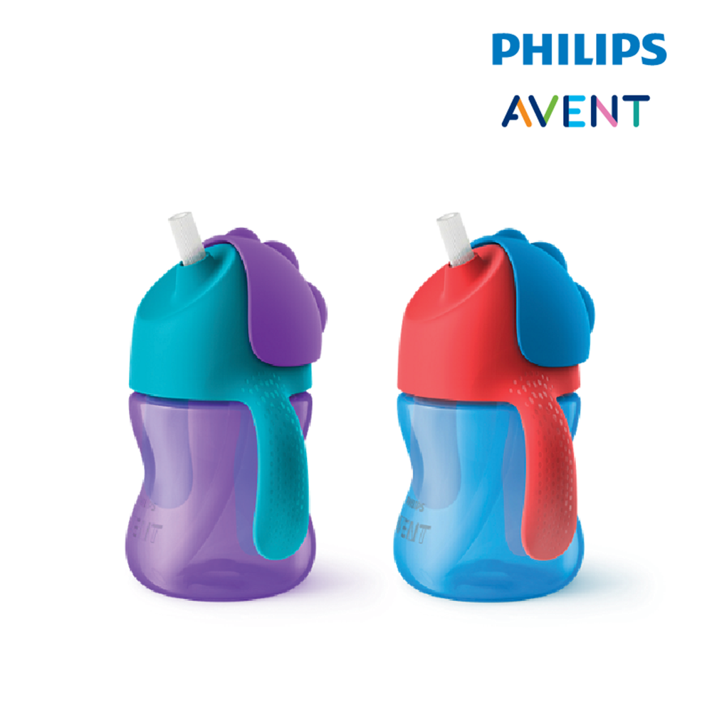 Philips Avent Straw Cup 7oz (9M+) - Dinosour Assorted Color (33379600)
