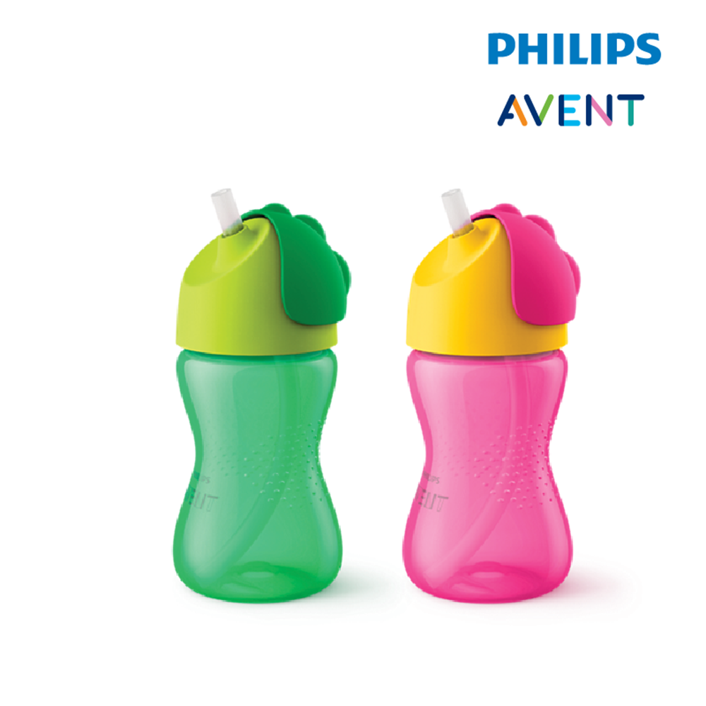 Philips Avent Straw Cup 10oz (12M+) - Dinosour Assorted Color (33379800)