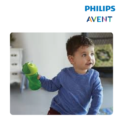 Philips Avent Straw Cup 10oz (12M+) - Dinosour Assorted Color (33379800)