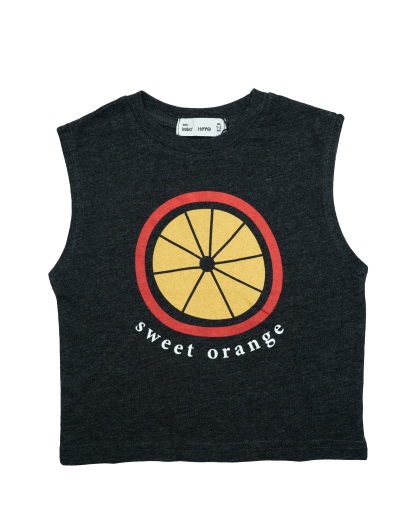 B.HIPPO S/LESS TOP (HTT0625-10090) - SWEET ORANGE