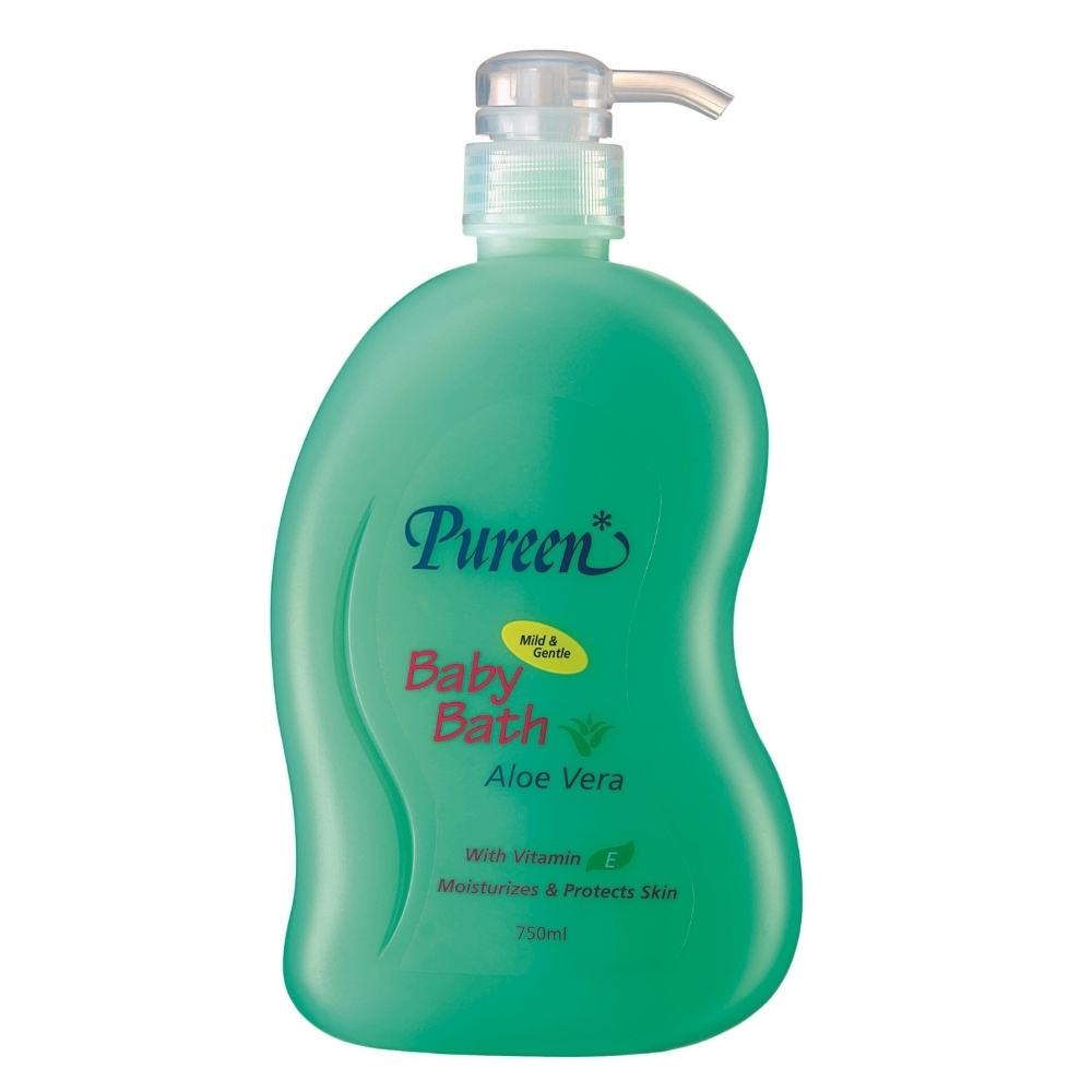 Pureen Baby Bath with Aloe Vera 750ML