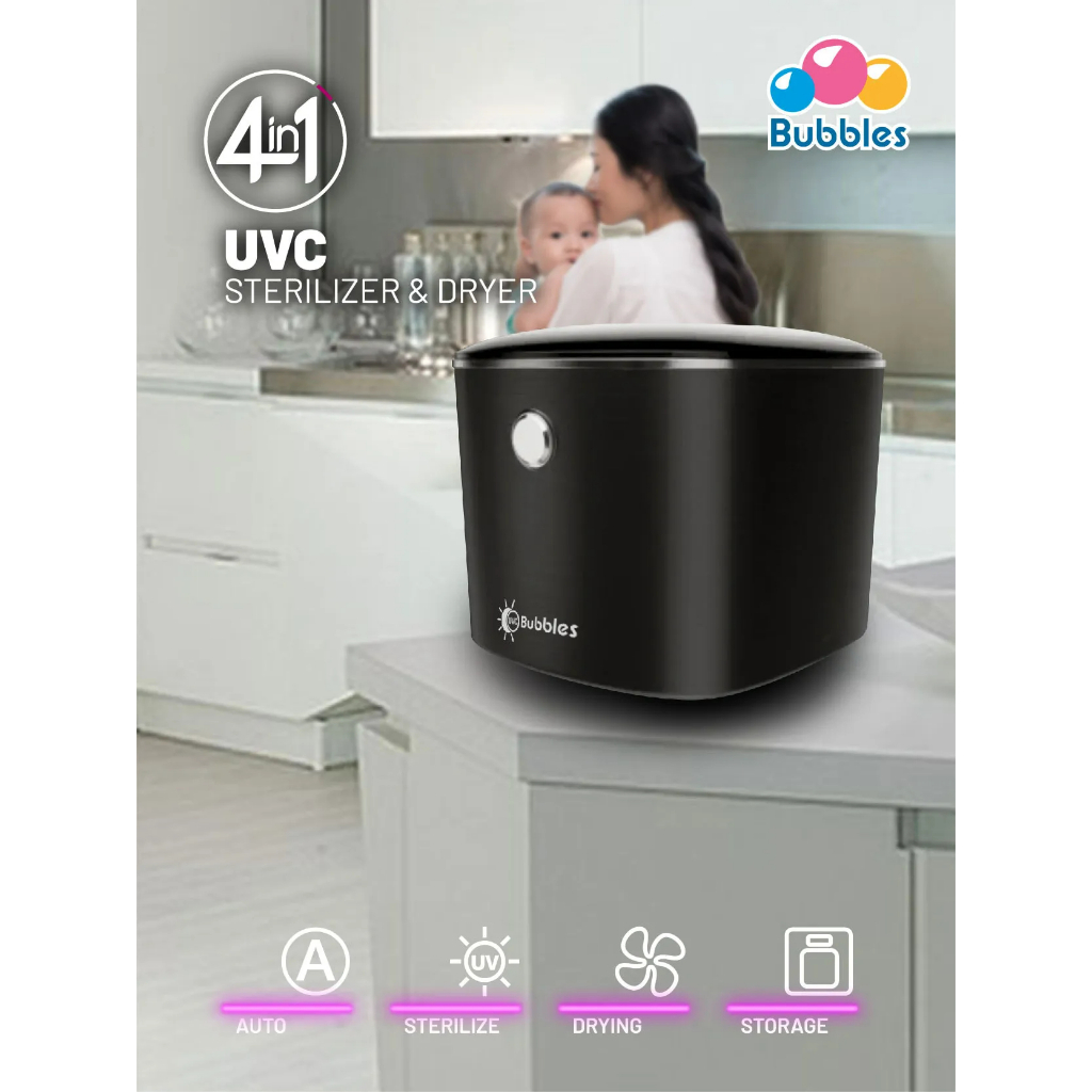 Bubbles (BUE2005) 4 In 1 UVC Sterilizer & Dryer