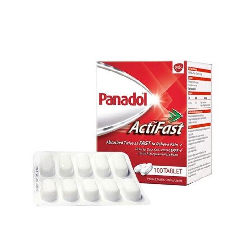 Panadol Activefast Caplet 500MG 1x10's