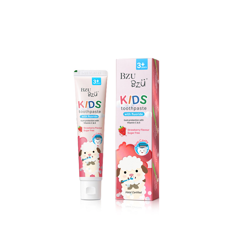 BZU BZU KIDS TOOTHPASTE-STRAWBERRY 50G