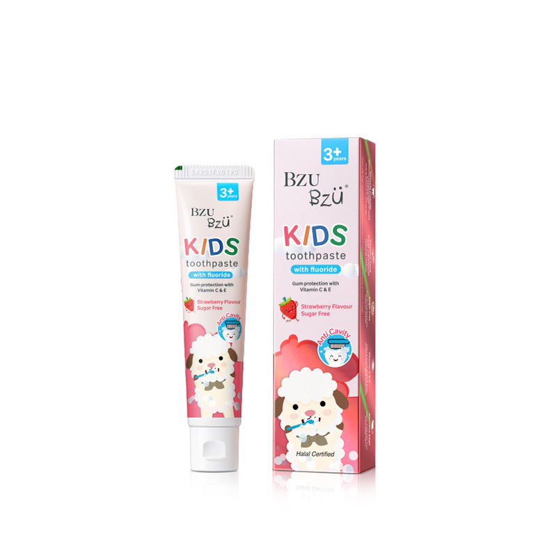 BZU BZU KIDS TOOTHPASTE-STRAWBERRY 50G