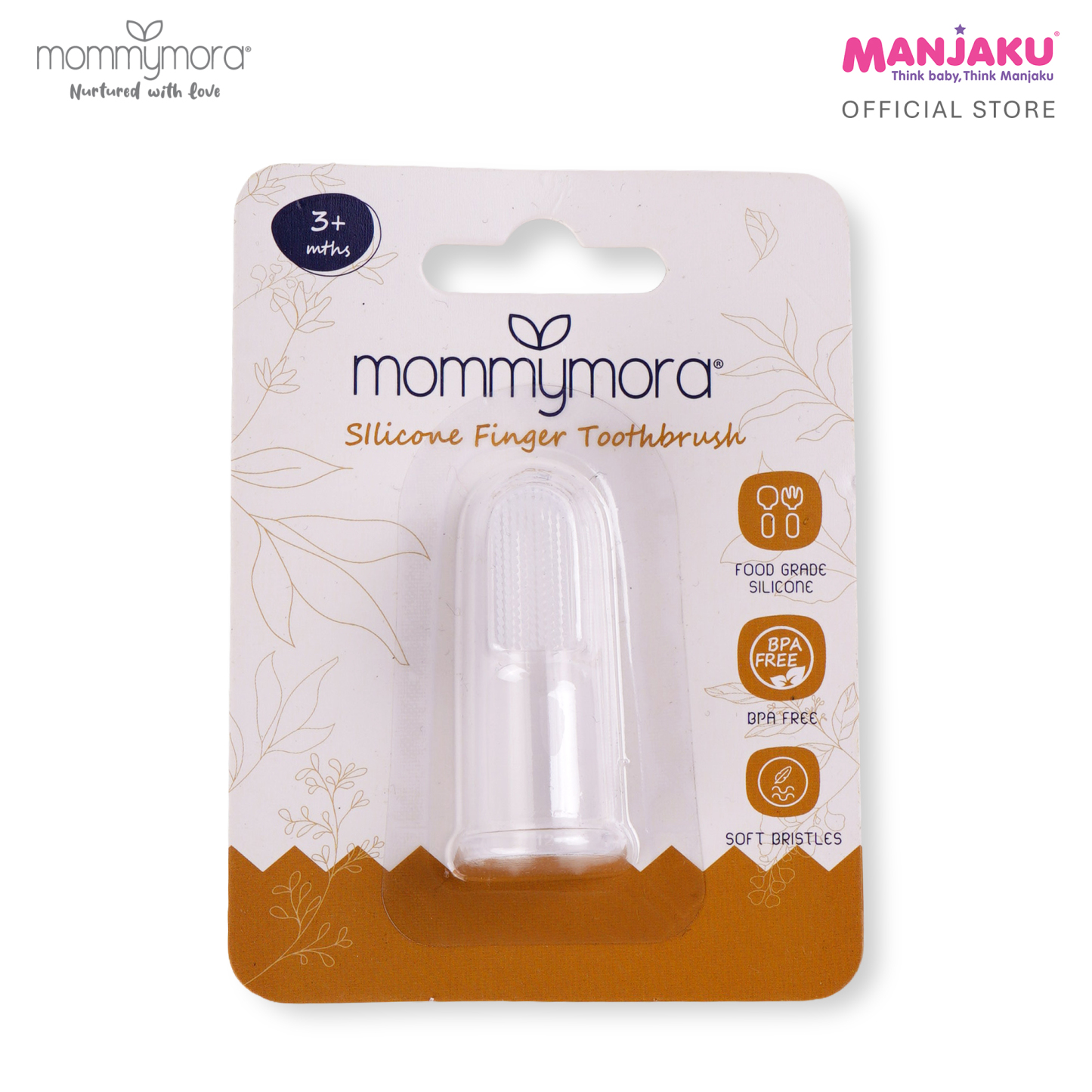 MOMMYMORA SILICONE FINGER TOOTHBRUSH