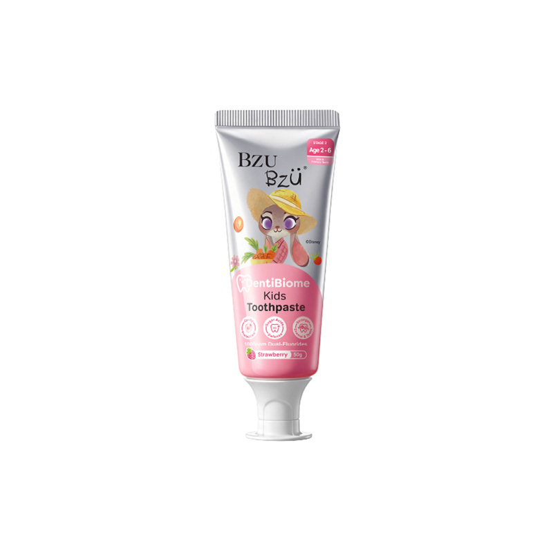 BZU BZU DENTIBIOME KIDS TOOTHPASTE (STAGE 2) - STRAWBERRY 