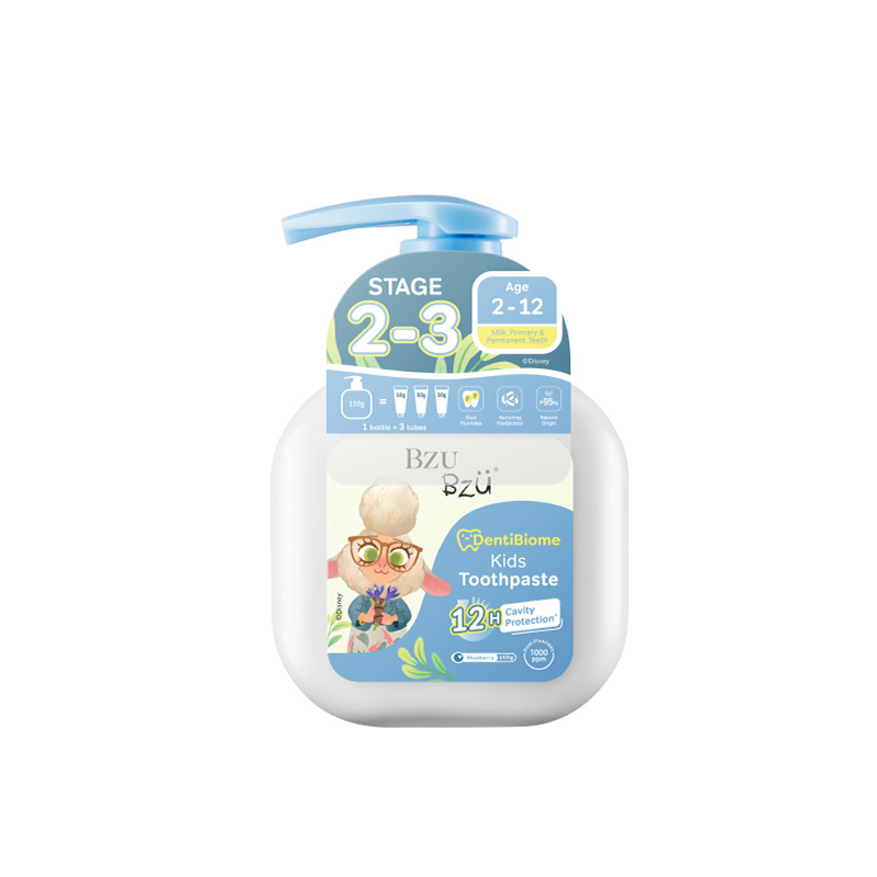 BZU BZU DENTIBIOME KIDS TOOTHPASTE (STAGE 2-3) - BLUE