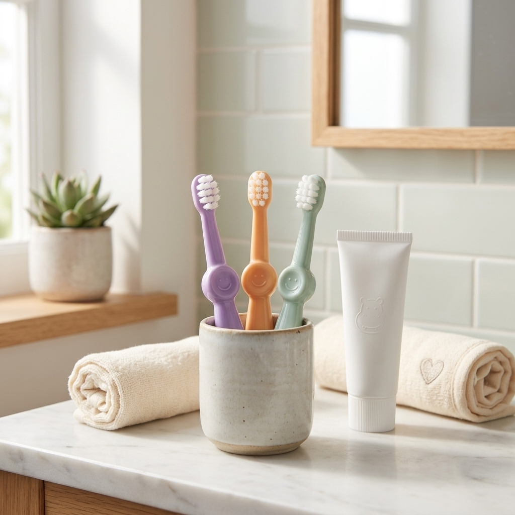 BABY HIPPO BABY TOOTHBRUSH 3IN1