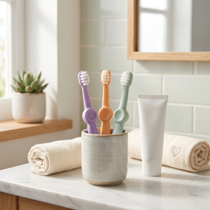 BABY HIPPO BABY TOOTHBRUSH 3IN1