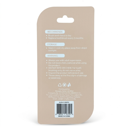 BABY HIPPO BABY TOOTHBRUSH 3IN1