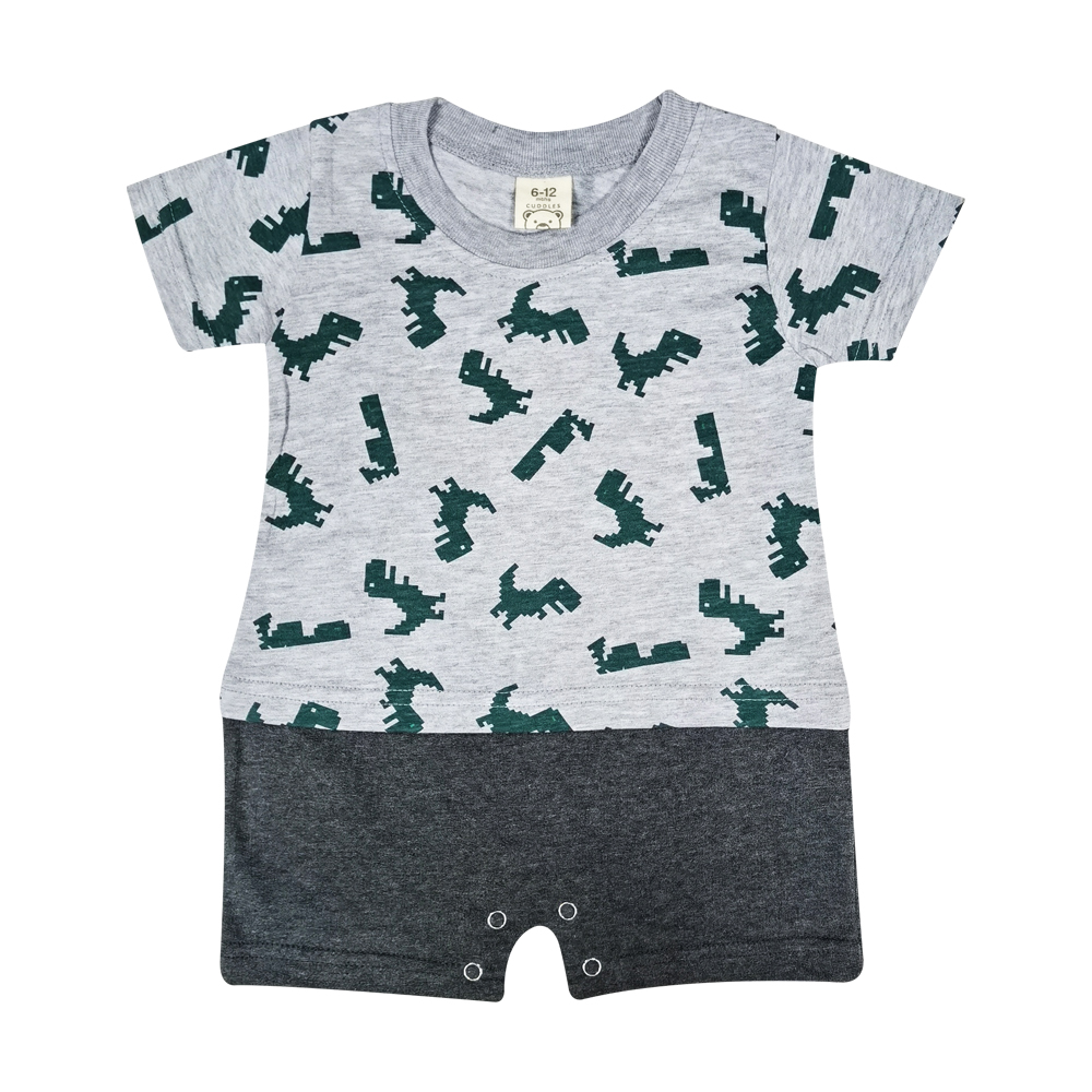 Cuddles Unisex Baby Romper (RPW335) - Grey