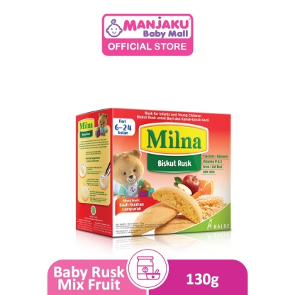 MILNA BABY RUSK-ORANGE 130G
