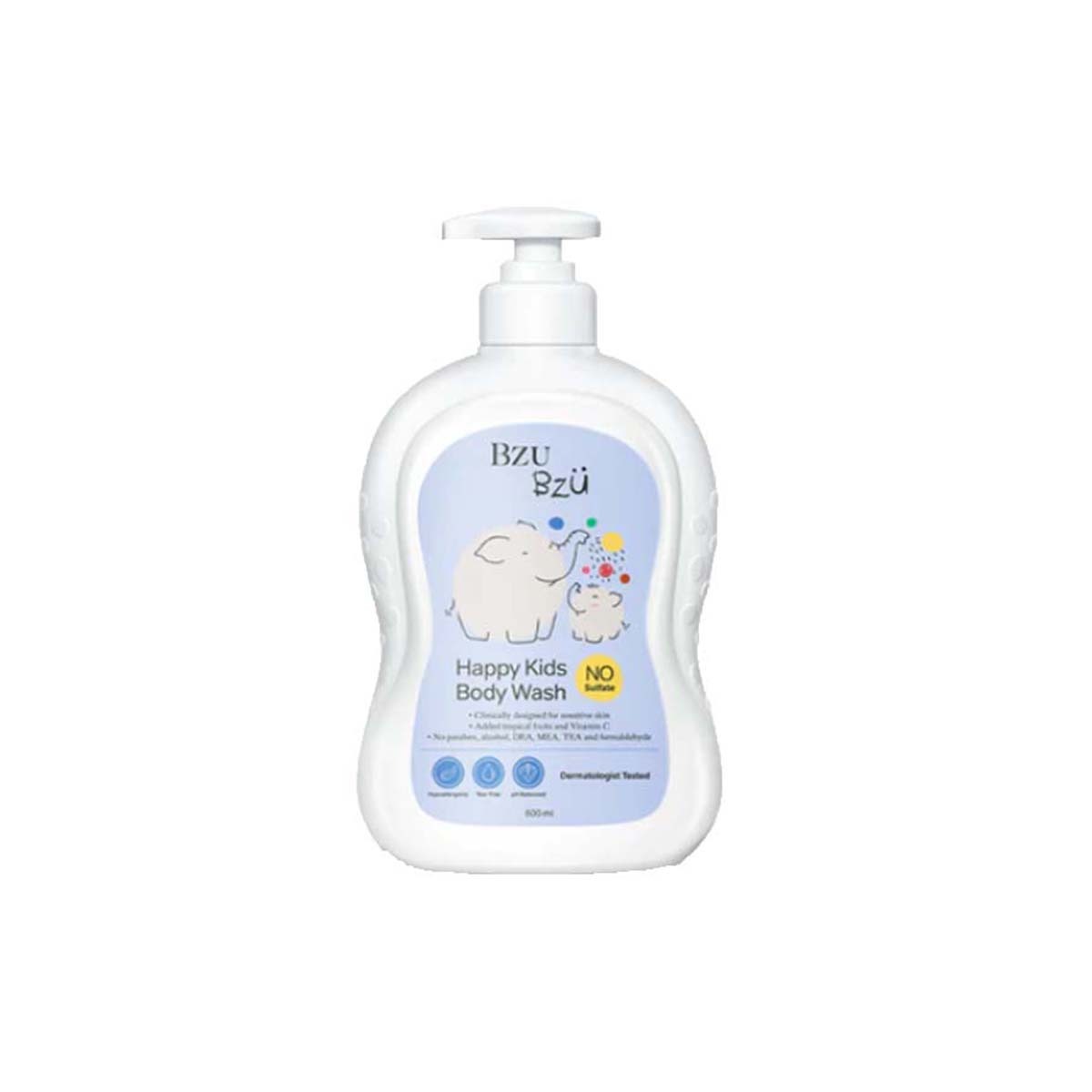 Bzu Bzu Happy Kids Body Wash (600ml)