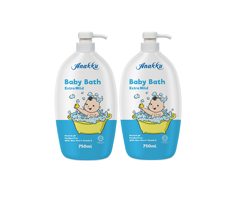 ANAKKU BABY BATH 2X750ML (NEW)