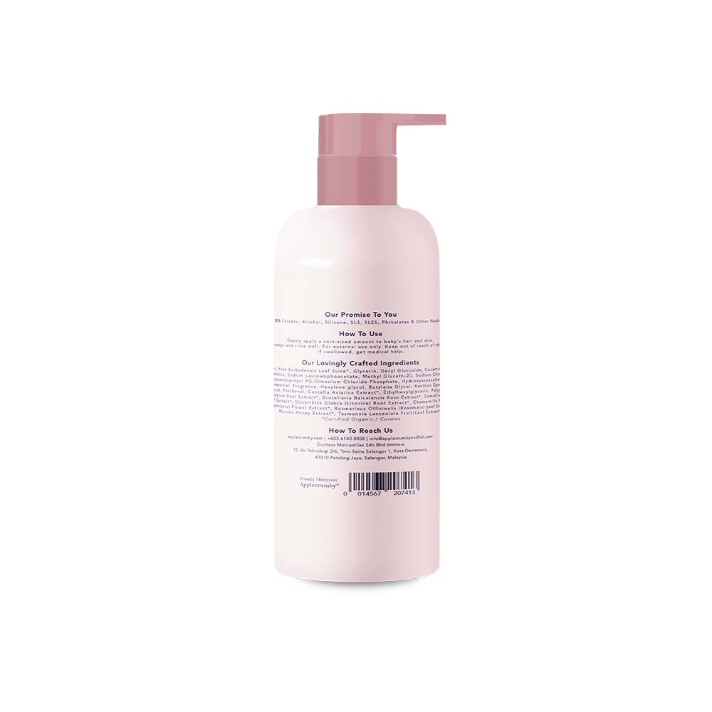 Applecrumby Gentle Shampoo & Bath Wash 250ML