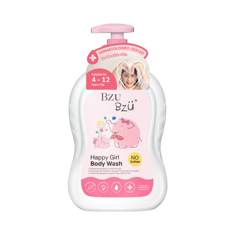 BZU BZU HAPPY GIRL BODY WASH 600ML