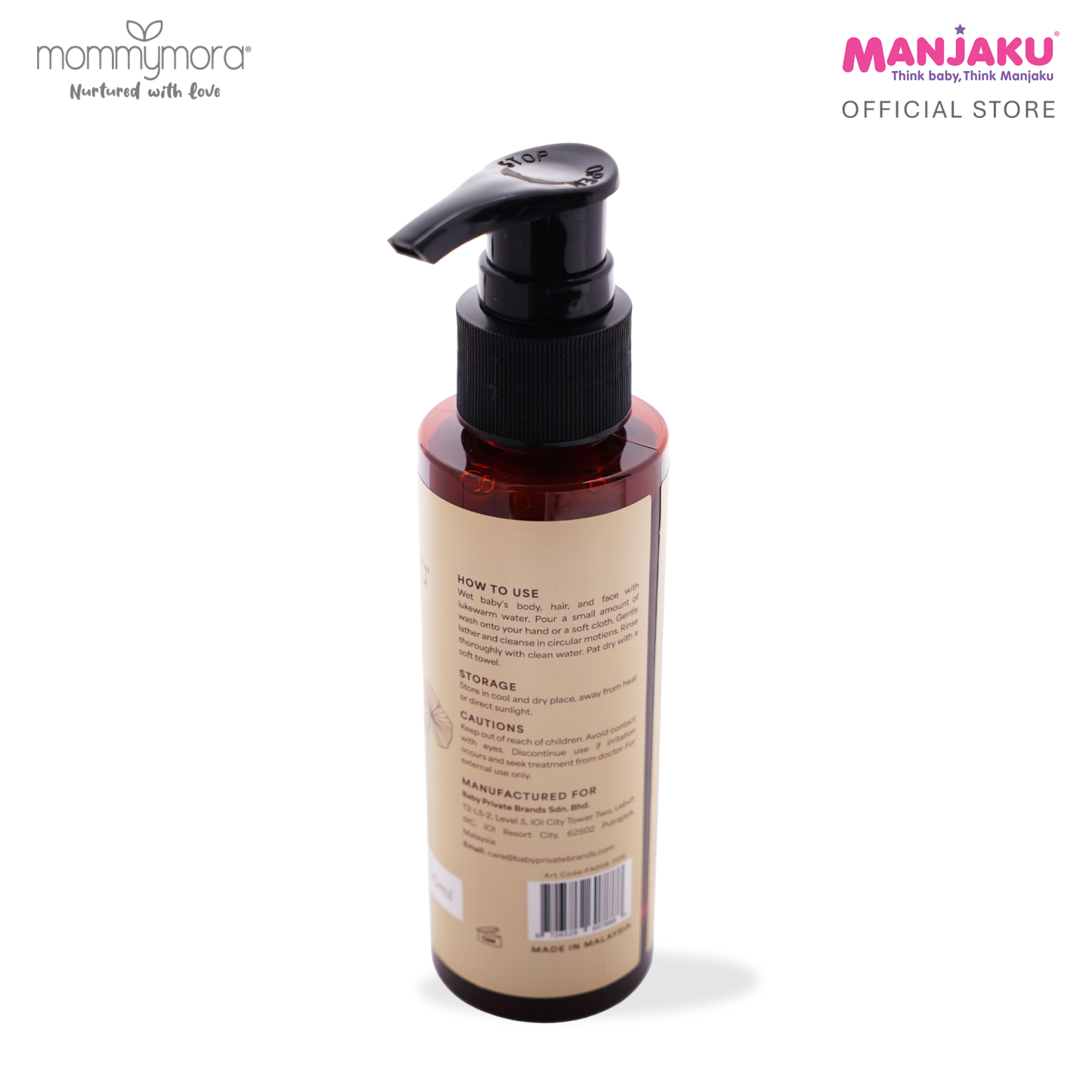 MOMMYMORA BABY HEAD TO TOE 100ML