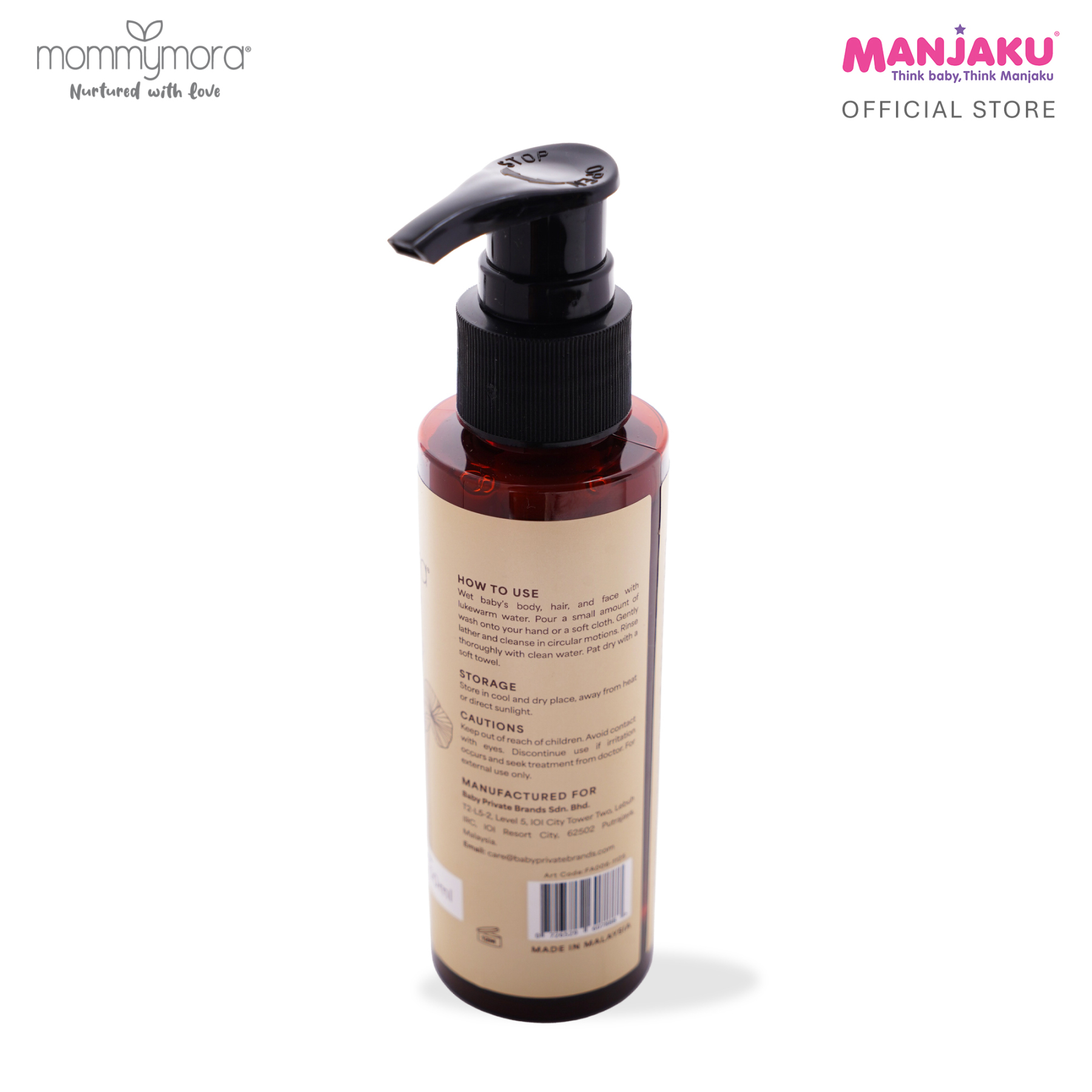 MOMMYMORA BABY HEAD TO TOE 100ML