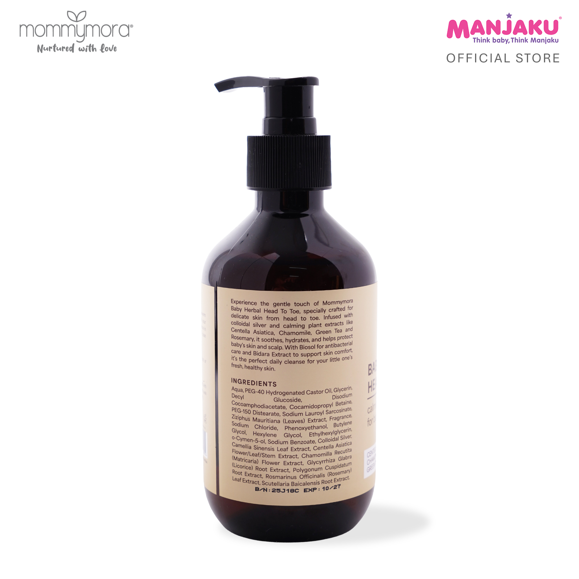 MOMMYMORA BABY HEAD TO TOE 300ML