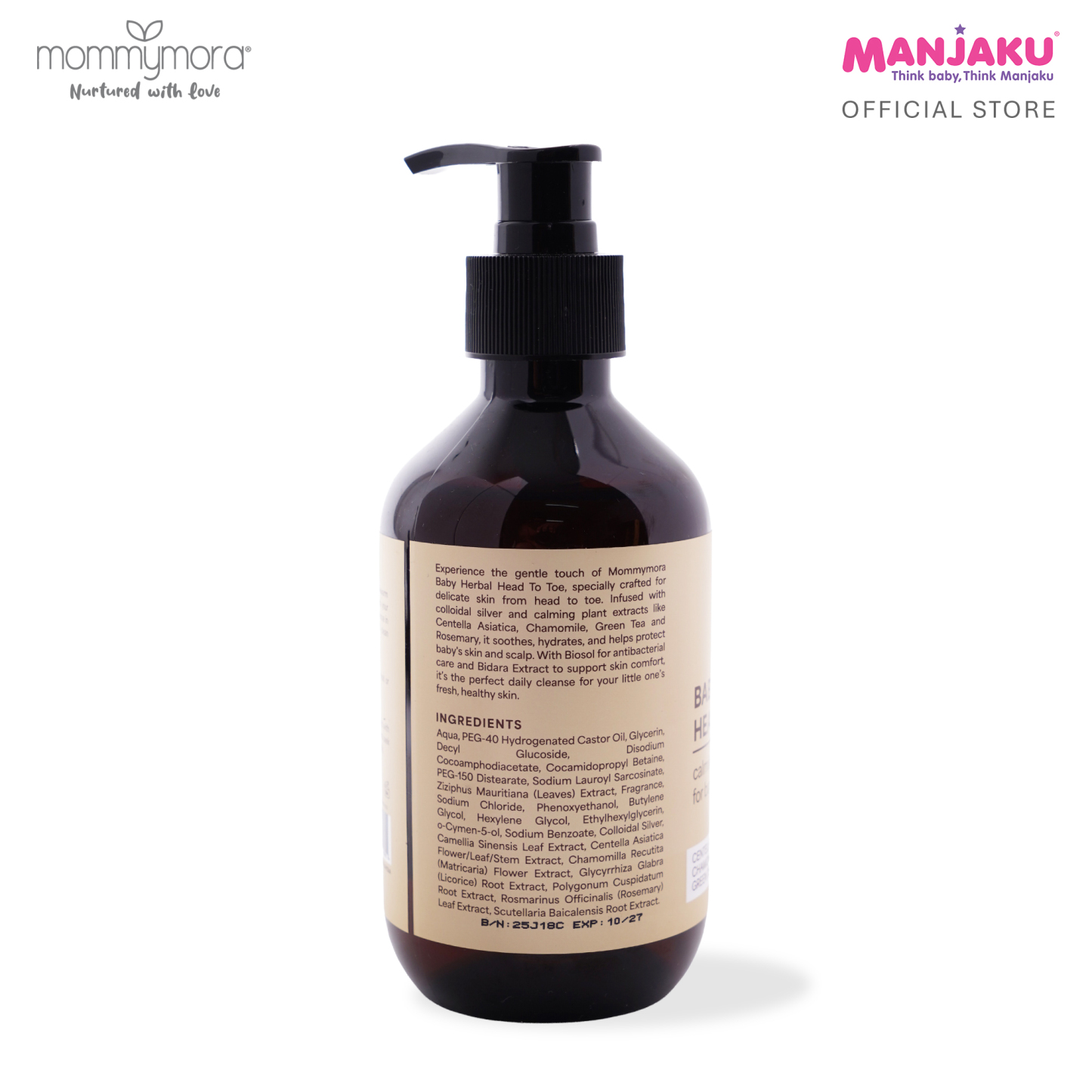 MOMMYMORA BABY HEAD TO TOE 300ML