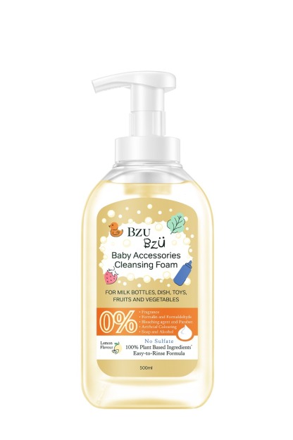 Bzu Bzu Baby Accessories Foaming Cleanser Lemon Flavour (500ml)