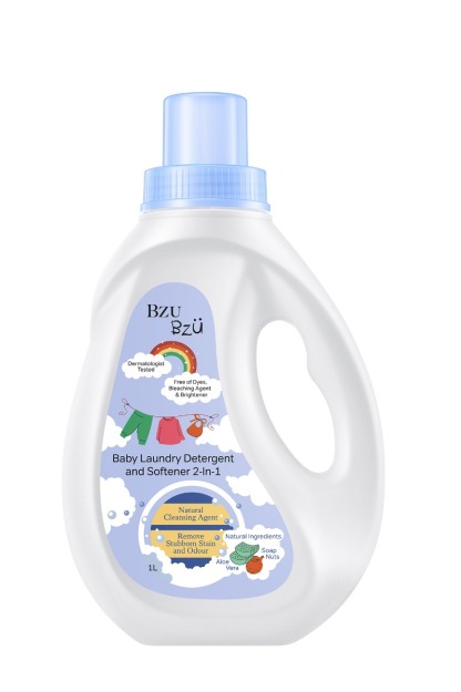 Bzu Bzu Baby Laundry Detergent & Softener 2-in-1 (1L)