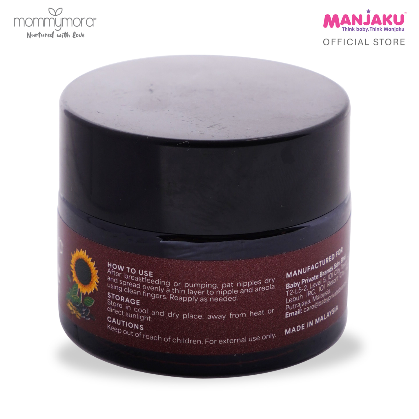 MOMMYMORA MOM NIPPLE BALM 15G