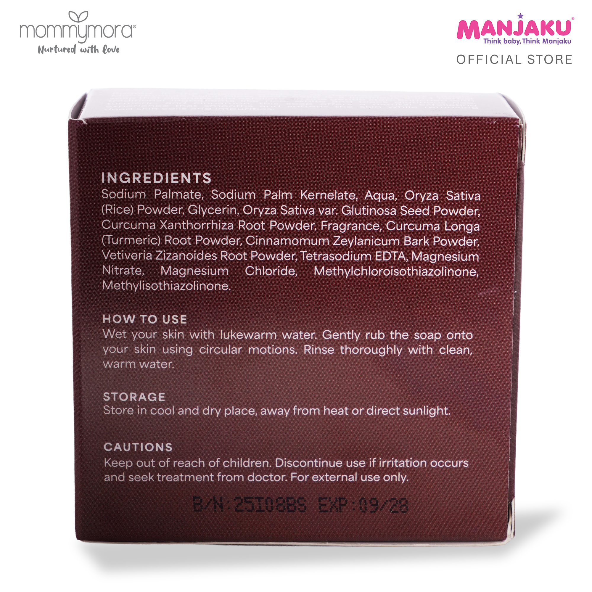 MOMMYMORA MOM LULUR SOAP 100G