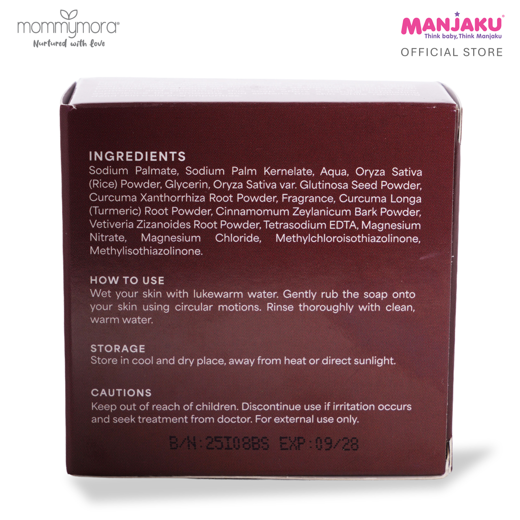 MOMMYMORA MOM LULUR SOAP 100G