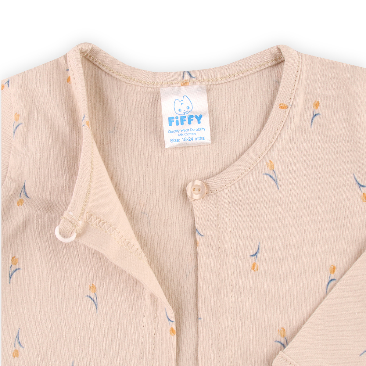 FIFFY Girl Dress (3323825) - Beige