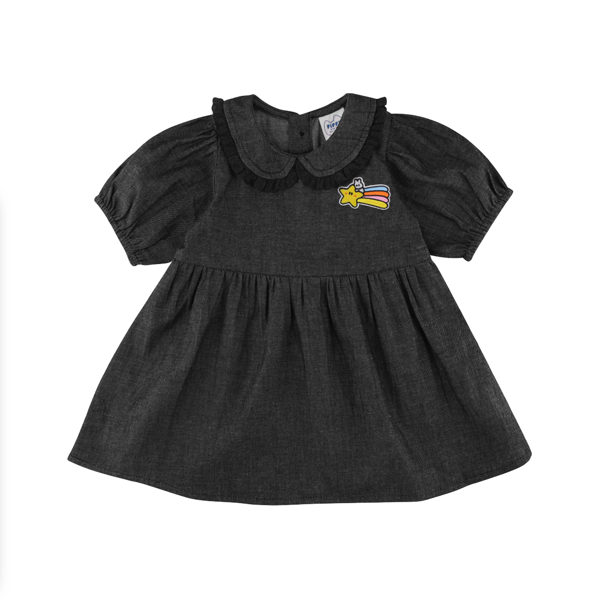 FIFFY GIRL DRESS (2324005-6M-BLA)