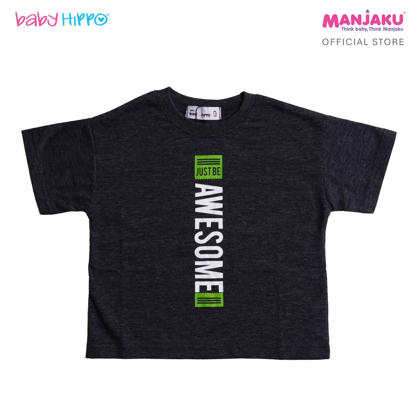 B.HIPPO S/S TOP (HTT1125-10250) - JUST BE AWESOME