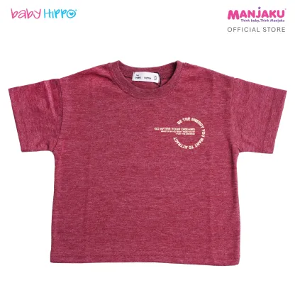 B.HIPPO S/S TOP (HTT1125-10254) - GO AFTER YOUR DREAMS
