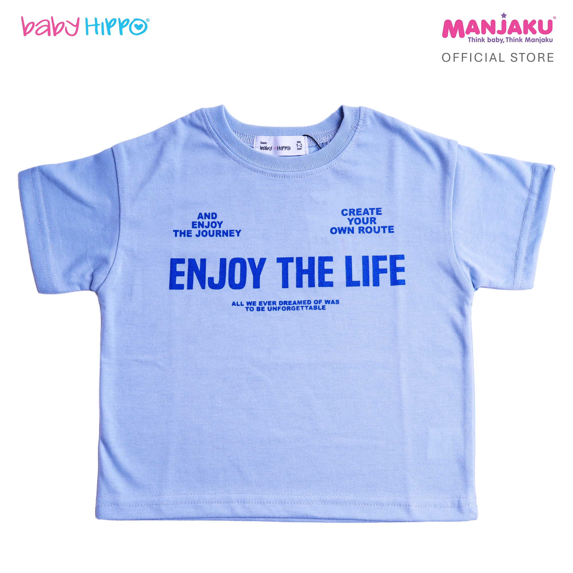 B.HIPPO S/S TOP (HTT1125-10255) - ENJOY THE LIFE