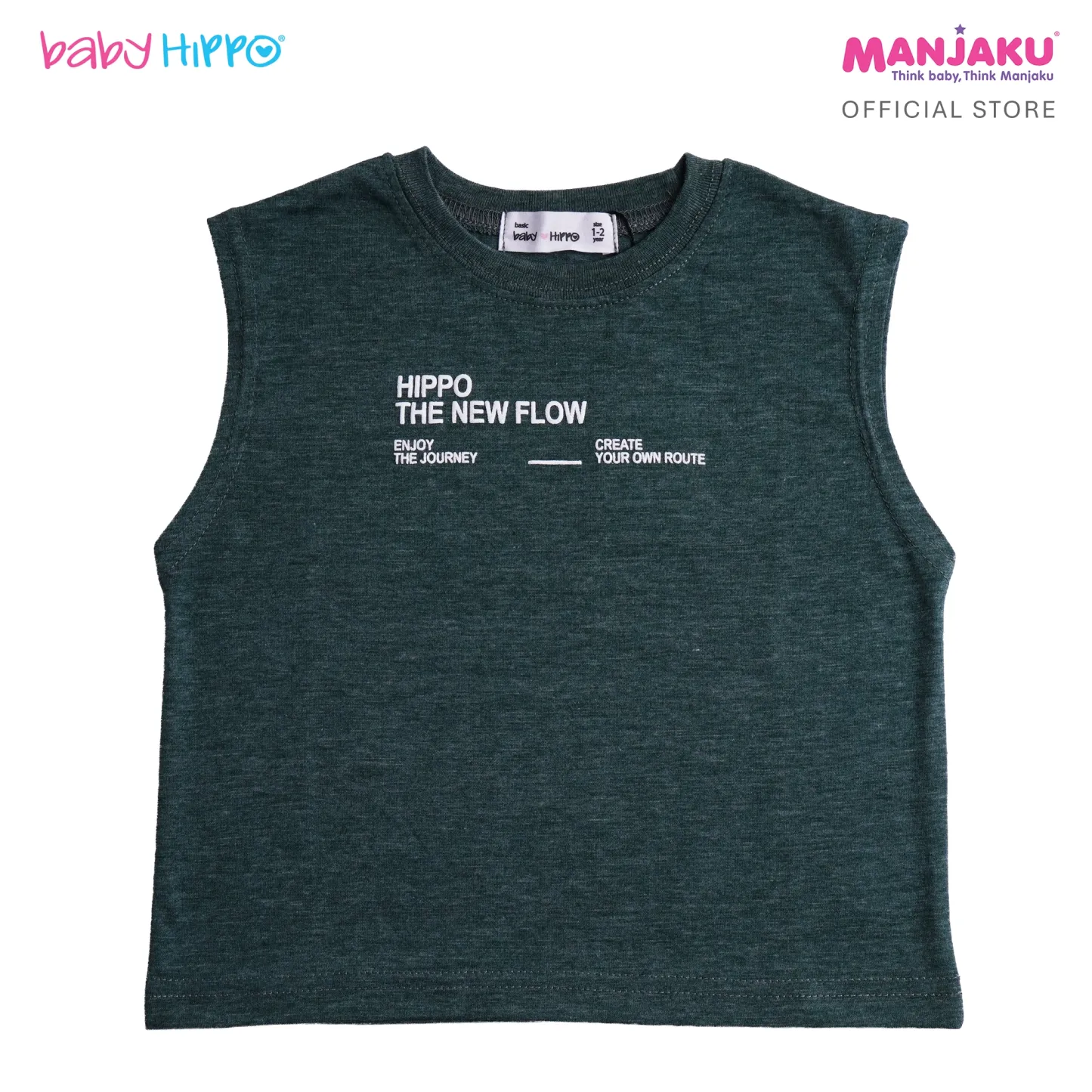 B.HIPPO S/S TOP (HTT1125-10263) - HIPPO THE NEW FLOW