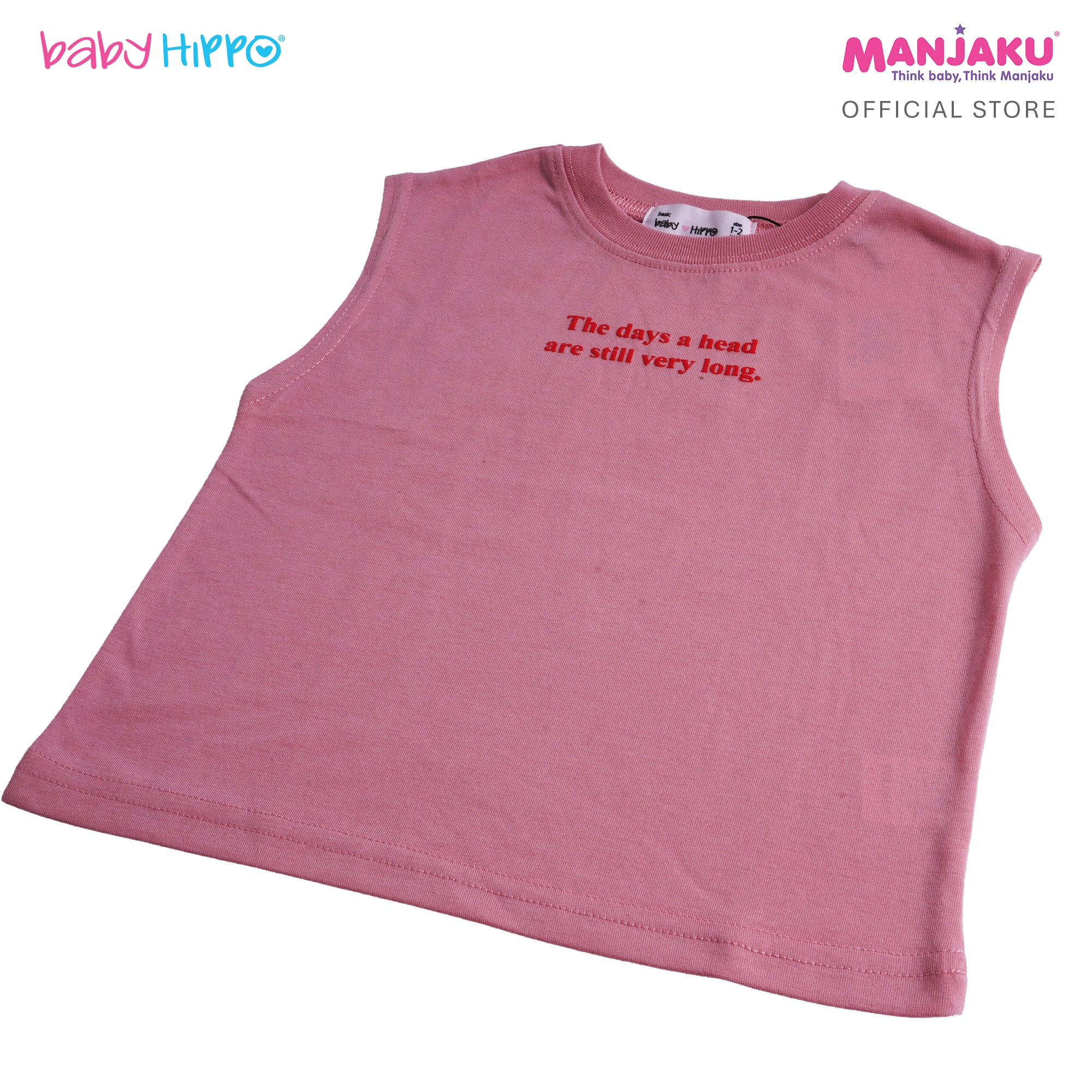 B.HIPPO S/S TOP (HTT1125-10264) - THE DAYS A HEAD ARE STILL VERY LONG