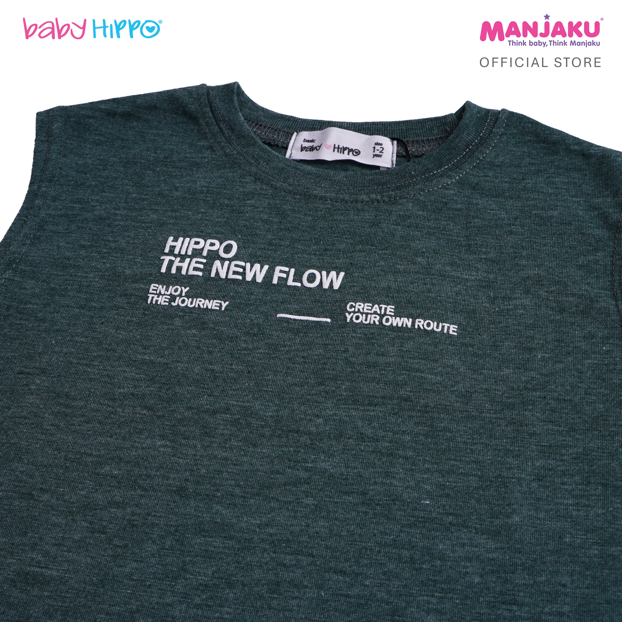B.HIPPO S/S TOP (HTT1125-10263) - HIPPO THE NEW FLOW