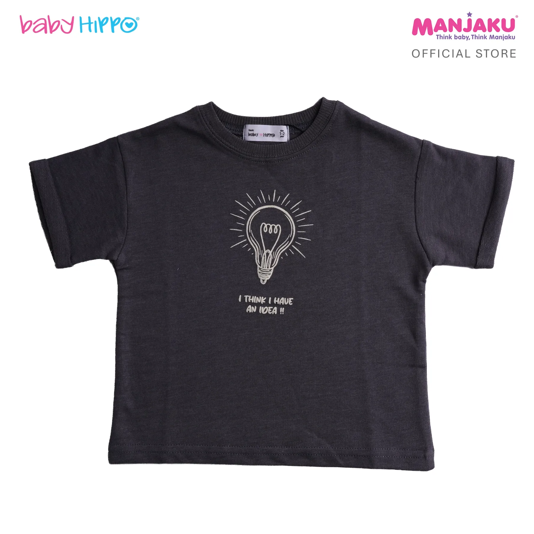 B.HIPPO S/S TOP (HTT1125-10270) - I THINK I HAVE AN IDEA