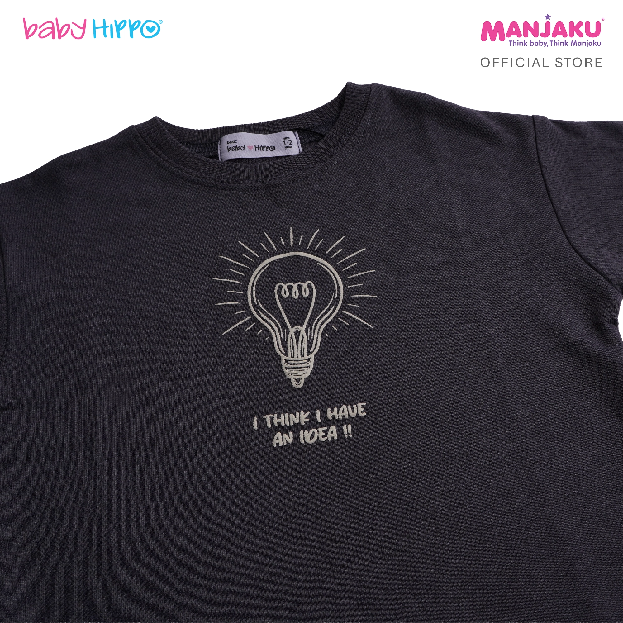 B.HIPPO S/S TOP (HTT1125-10270) - I THINK I HAVE AN IDEA