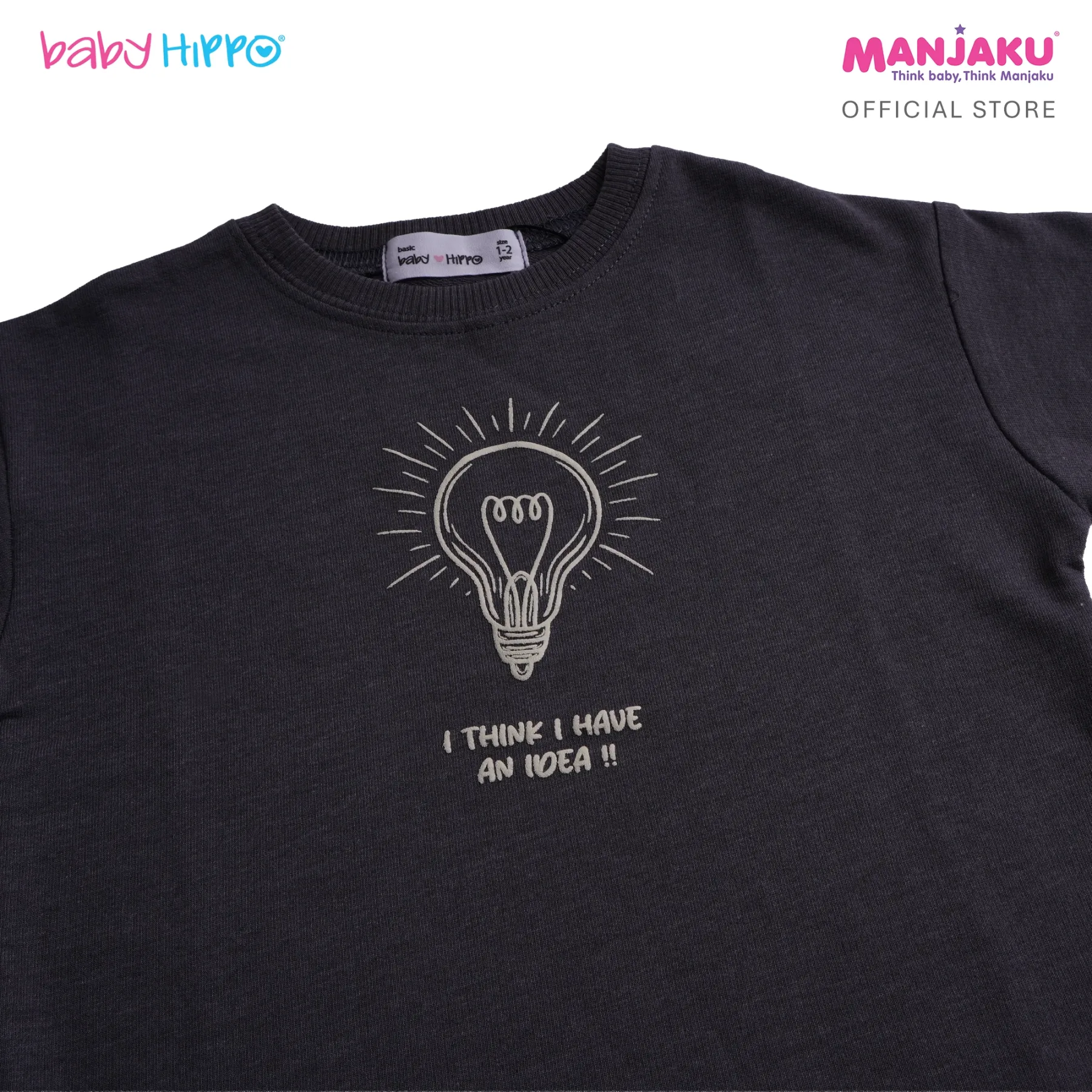 B.HIPPO S/S TOP (HTT1125-10270) - I THINK I HAVE AN IDEA