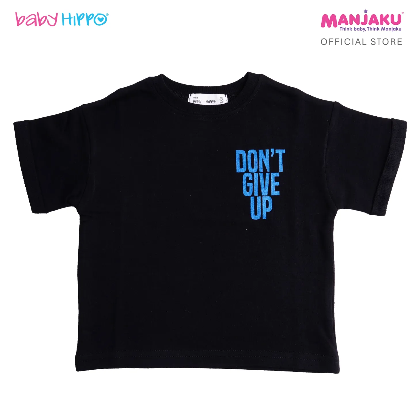 B.HIPPO S/S TOP (HTT1125-10271) - DON'T GIVE UP