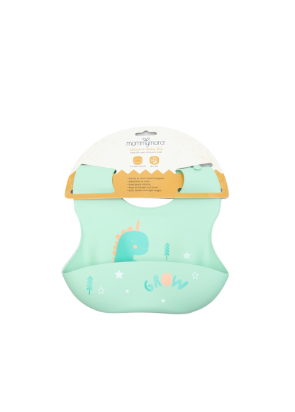 MOMMYMORA BABY ADJ SILICONE BIB